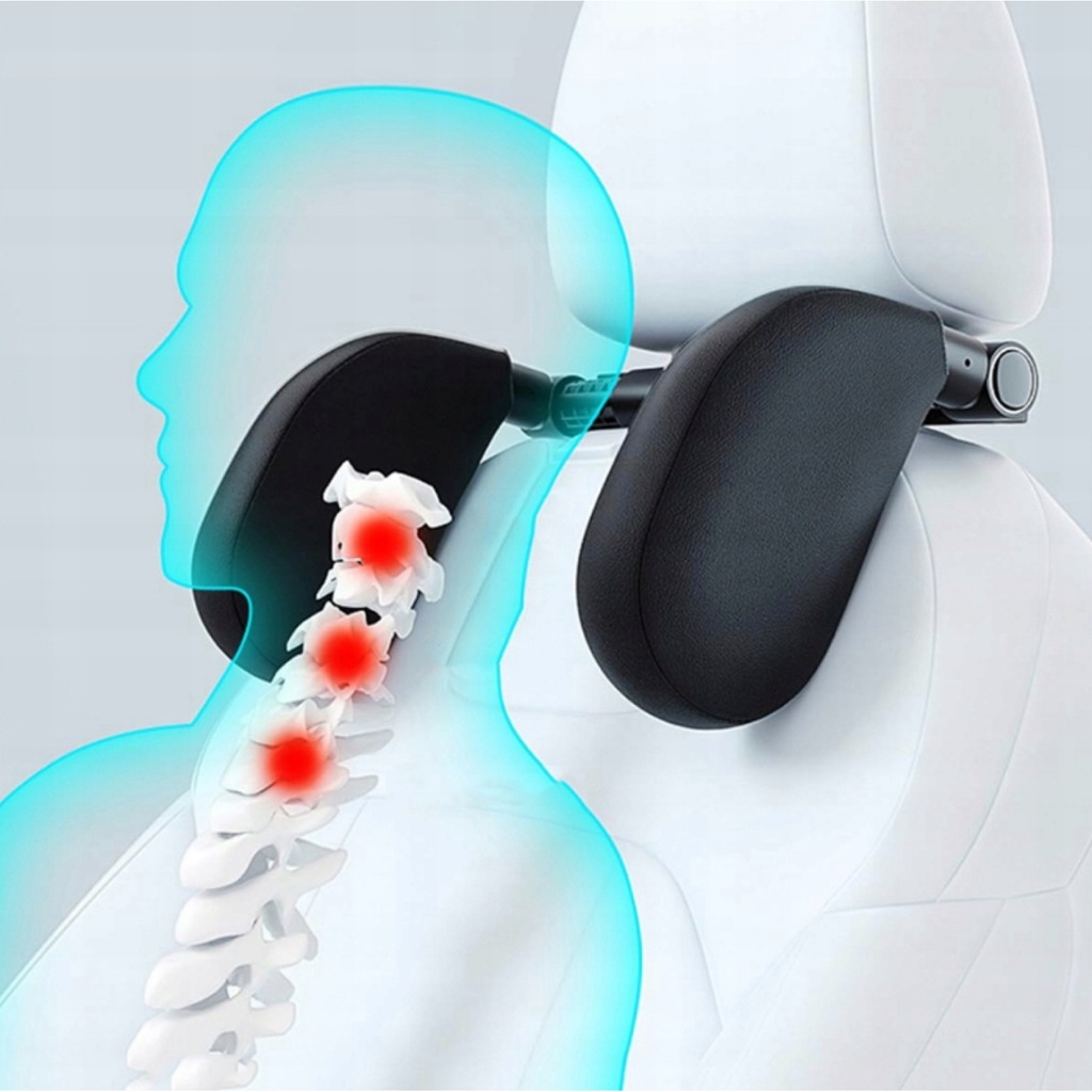 фото №10, Підголівник автомобільний регульований спинка na голови podróżny do спання 180°