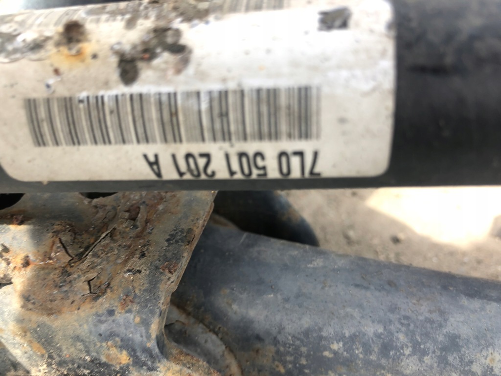 фото №4, Подвеска задняя балка полный vw touareg i