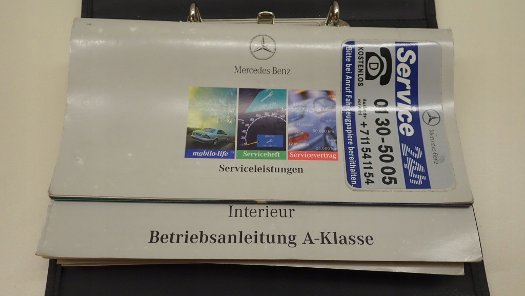 Купить Чехол чехол книга сервисная mercedes a klasa w168 97-04r 1708990161