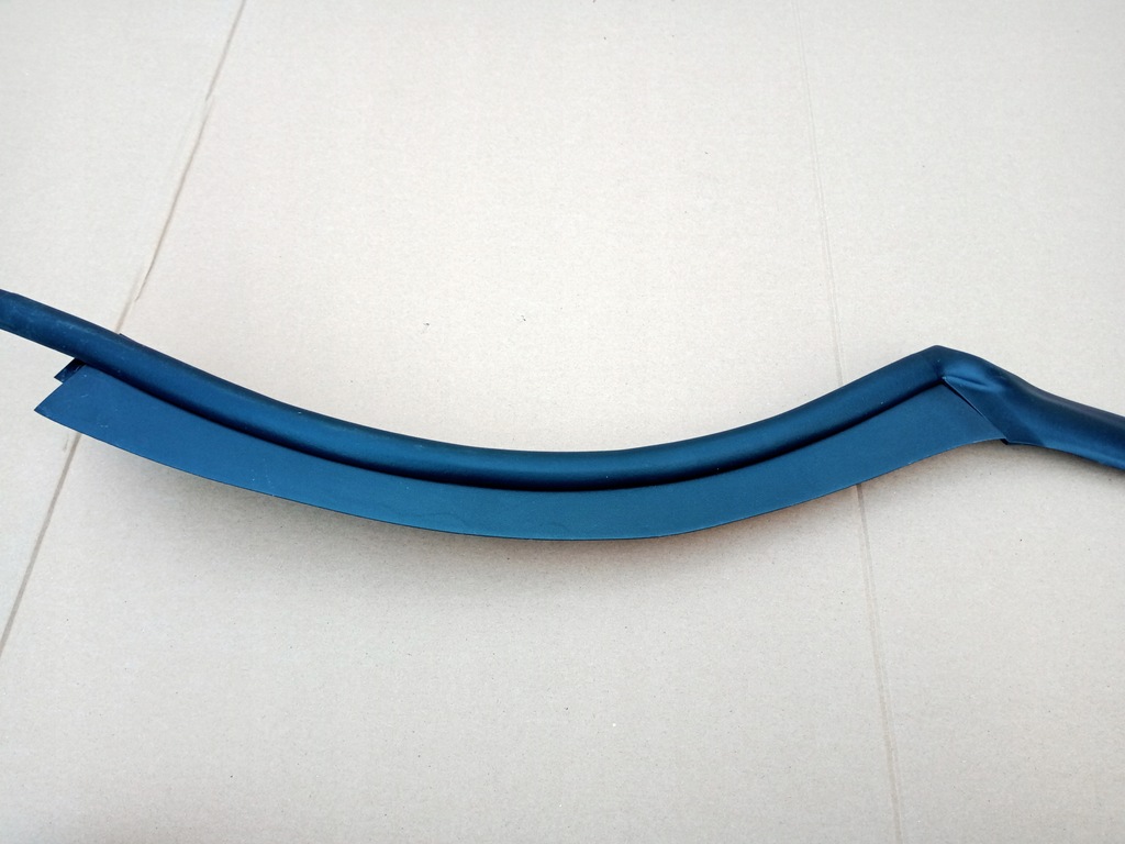 фото №2, Lexus rx 450h правая молдинг прокладка дверь задняя