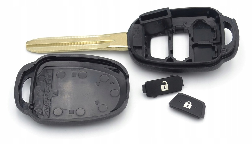 фото №4, Toyota aqua ractis vitz ключ pilot корпус