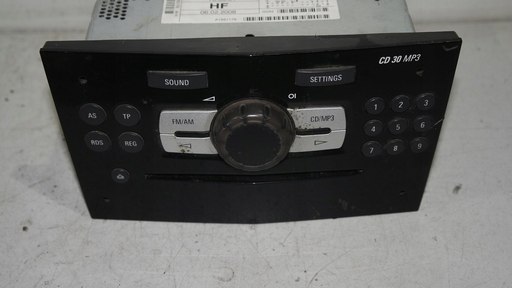 фото №1, Радио cd opel corsa d 13289921