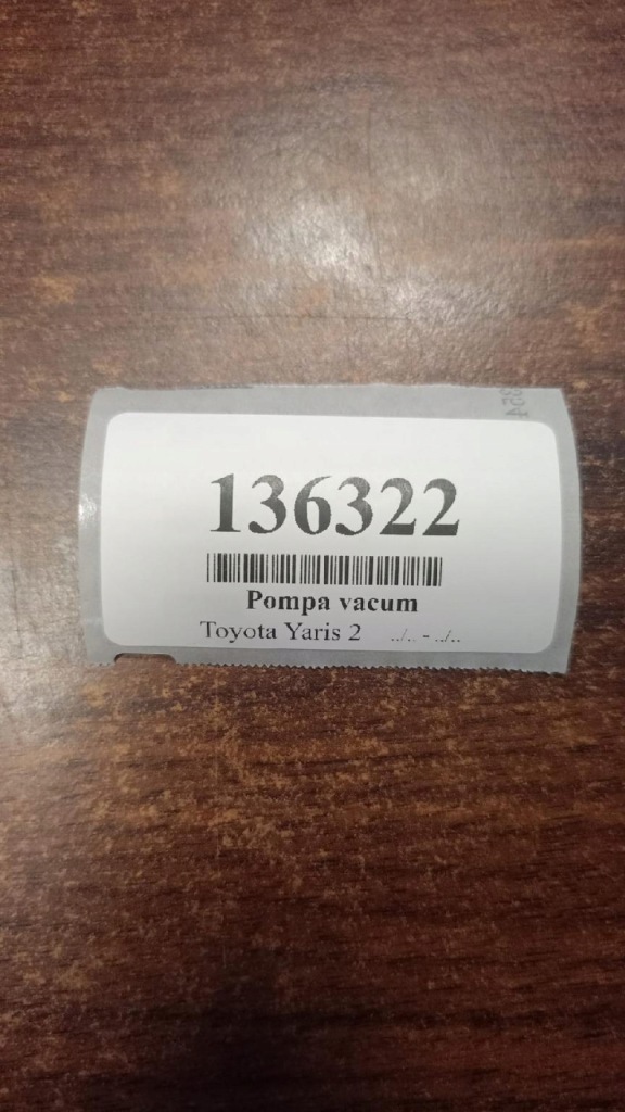 Toyota yaris ii 1.4 d насос вакуум st553m1 Цена