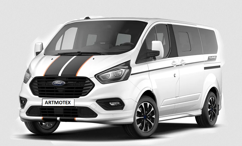 фото №2, Решётка радиатора решётка радиатора ford tourneo custom 13- молдинг хром