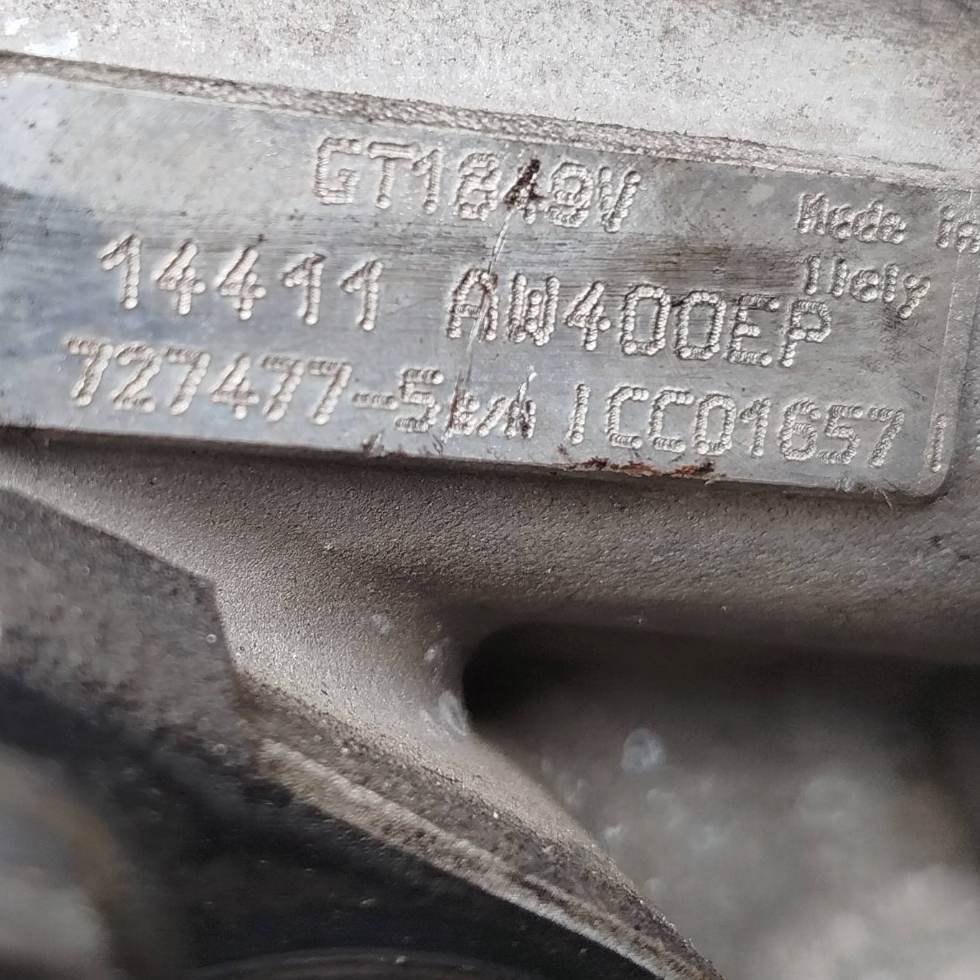 фото №8, Nissan x-trail i t30 2005 2.2 dci турбіна турбонагнітач 14411aw400ep