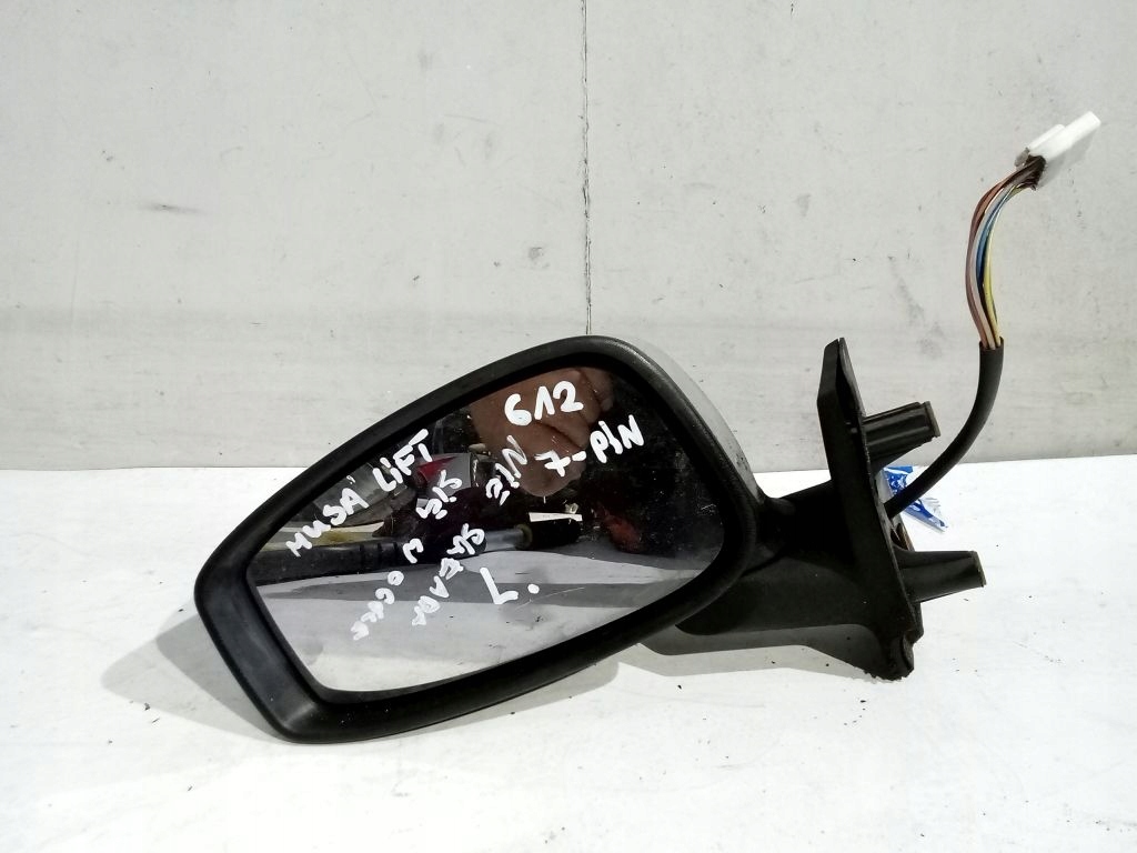фото №6, Lancia musa lift зеркало левая el. 7 pin 612