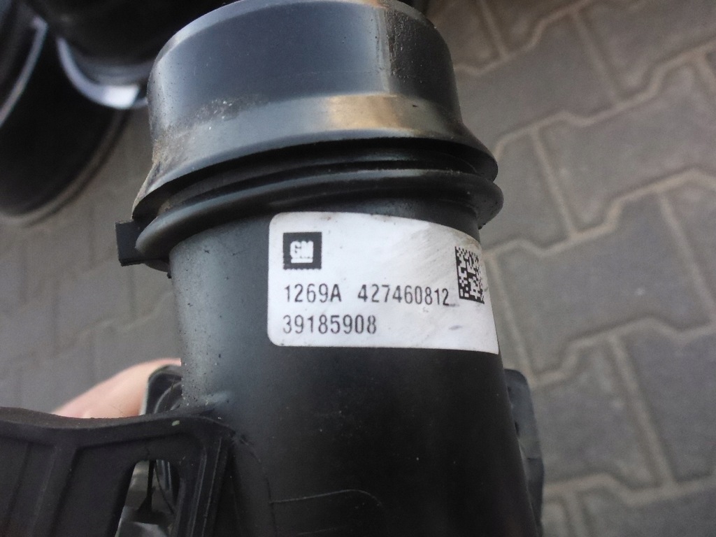 фото №13, Opel astra k v 5 радиатор интеркулер 39185908 оригинал