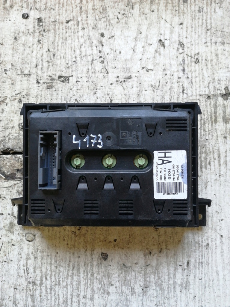 фото №2, 4173 opel astra h iii дисплей радіо 13208194