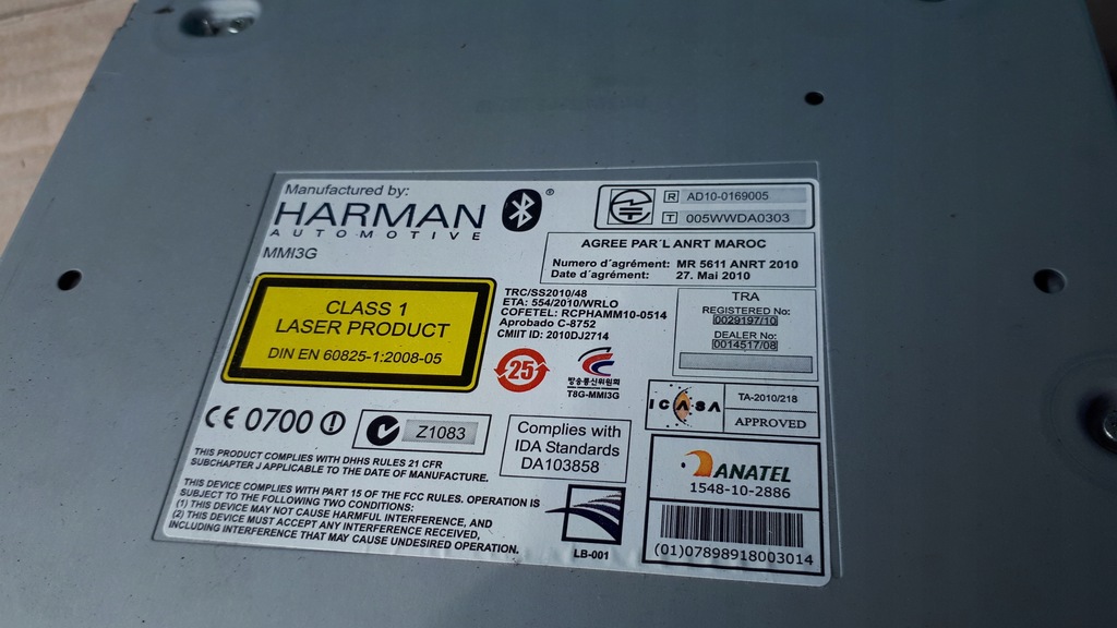 фото №6, S6 c7 4g a6 мультимедиа станция блок mmi a7 4g