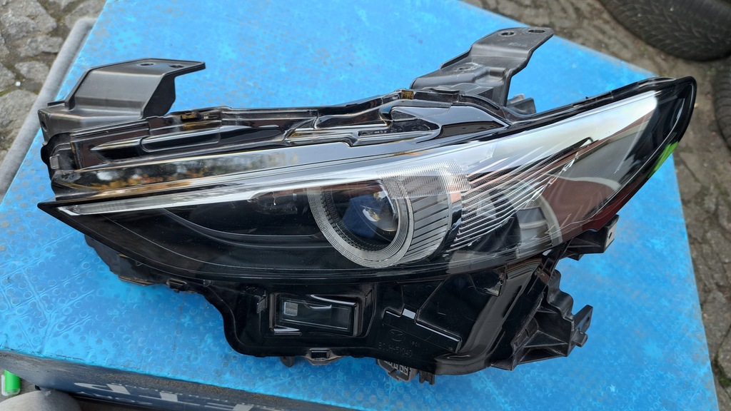 фото №1, Лампа левая перед передняя преобразователь mazda 3 iv bp 2019- full led 9 pin