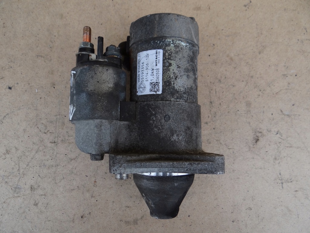 фото №1, Стартер fiat bravo ii 1.4 16v