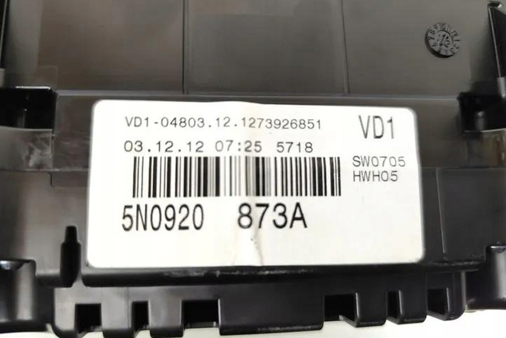 фото №8, Счетчик vw tiguan 5n_ 5n0920873a 2.0l дизель 103kw 2014