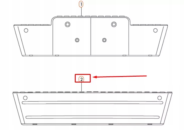 фото №11, Audi q5 8r накладка na передняя tabliczkę регистрационная 8r0807287c1qp oem