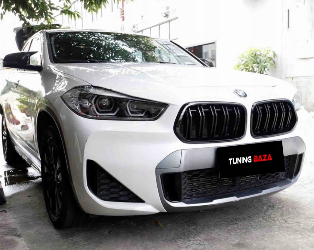 фото №5, Решётка радиатора решётки радиатора решётка радиатора bmw x2 f39 m-style чёрный połys