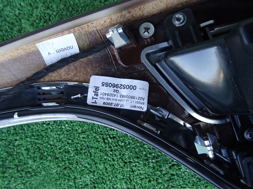 фото №10, Молдинг dekor консолі панелі mercedes w221 hybrid