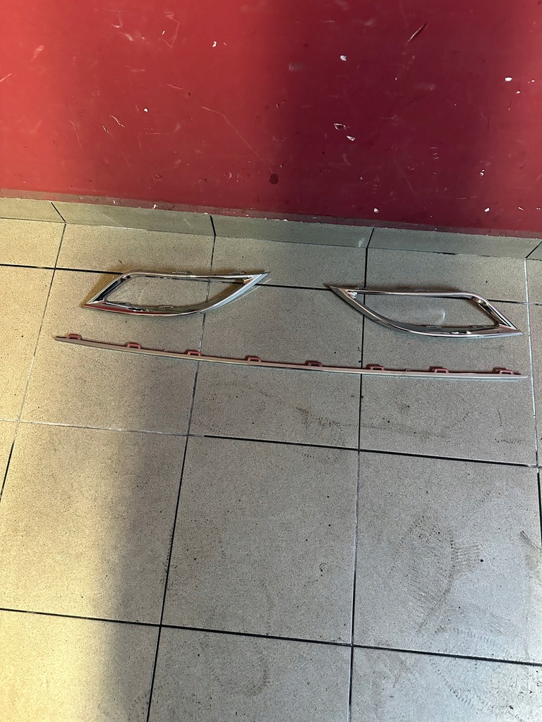 фото №1, Накладки бампера задняя vw golf 7 kpl