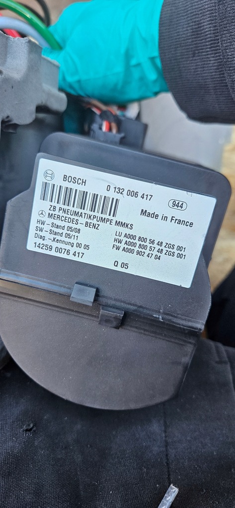 фото №7, Помпа центрального замка mercedes 0132006417 a000800271904