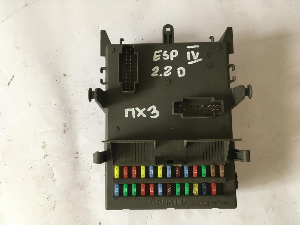 фото №3, Коробка запобіжників renault espace iv 2.2 dci