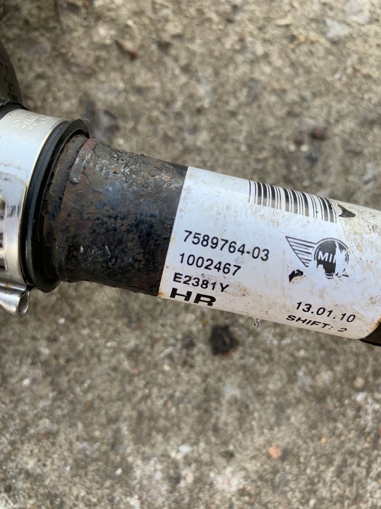 фото №2, Mini cooper r56 привідний вал ліва 1.6tb 7589764