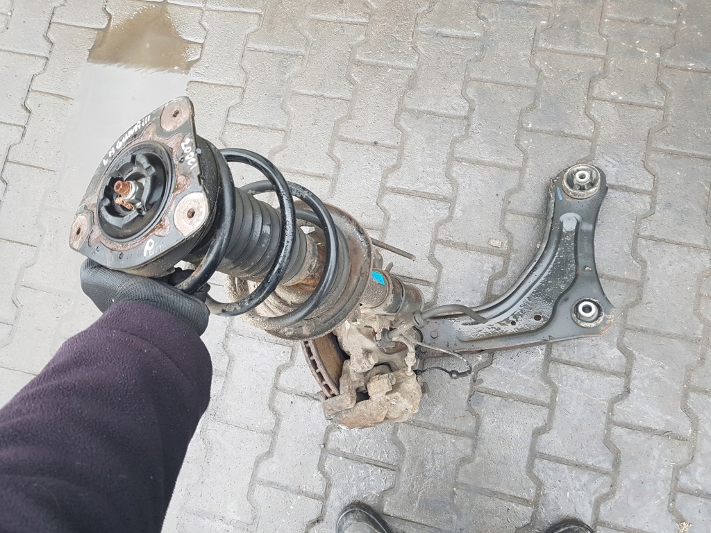 фото №5, Renault laguna 3 iii 07r- 2.0 dci амортизатор поворотный кулак правая перед