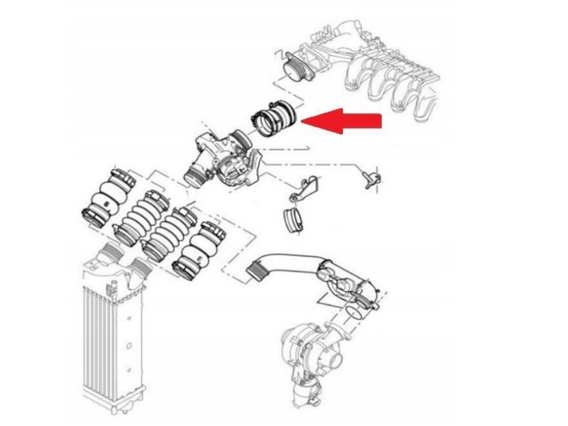 фото №2, Citroen c2 c3 c4 1.6 hdi шланг труба интеркулер