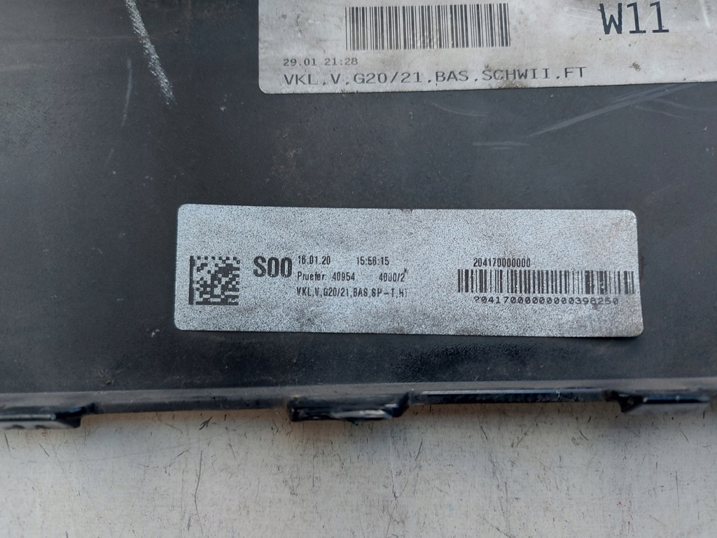 фото №14, Bmw 3 g20 g21 basic бампер передний перед