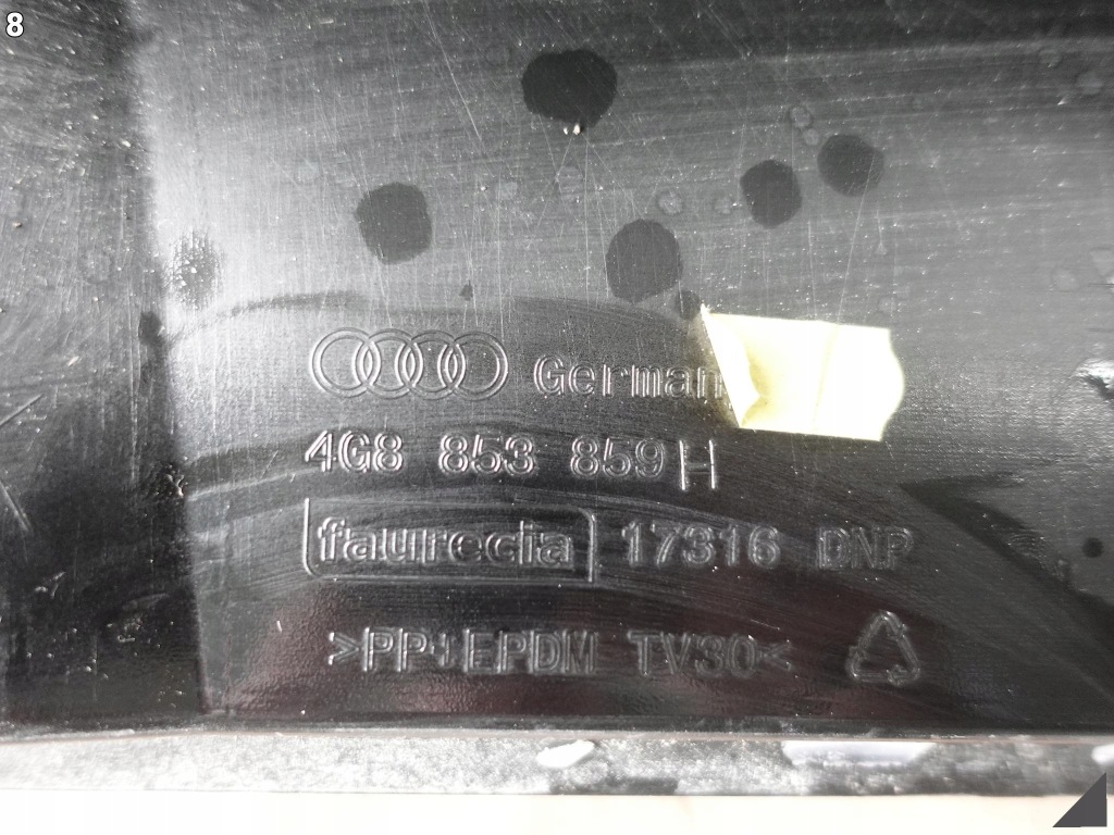 Купити Audi a7 4g8 c7 рестайлінг  14-18 поріг молдинг накладка ліва колір a2a2