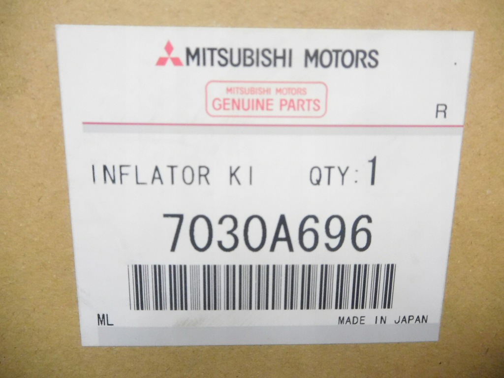 фото №9, Патрон подушки безопасности воздушной подушка безопасности mitsubishi 7030a696