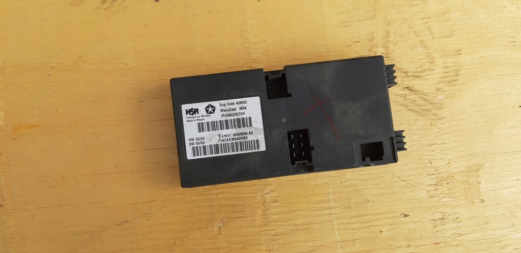 фото №1, Бортовой компьютер модуль сиденье jeep grand cherokee wk