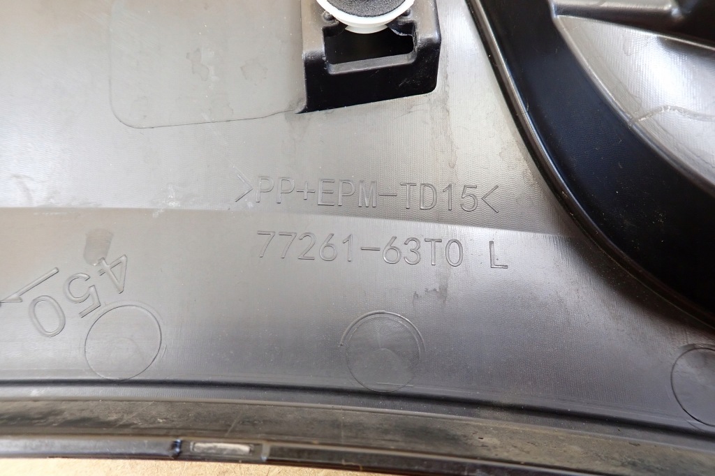 фото №10, Suzuki sx4 s-cross 13- молдинг крила ліва задня задня 7726163t0 l оригінальний номер