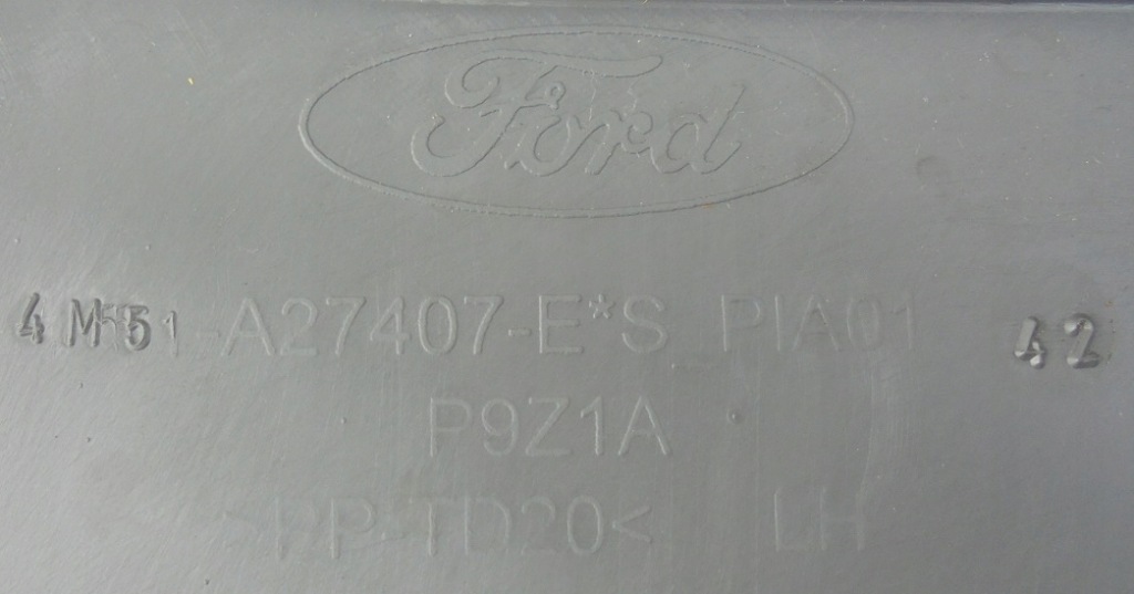 фото №3, Ford focus mk2 ii lift 09 r обшивка двері лівий задня шкіра