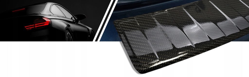 фото №8, Vw tiguan ii allspace накладка na бампер карбон