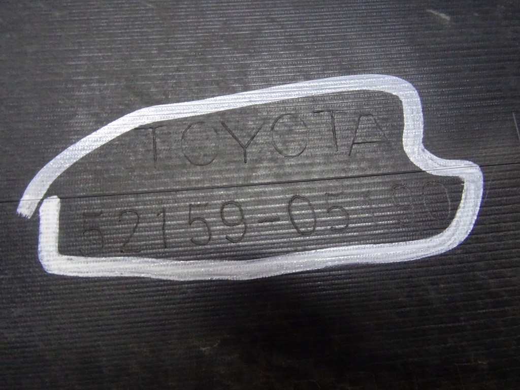 фото №13, Toyota avensis 52159-05190 бампер t29 sedan