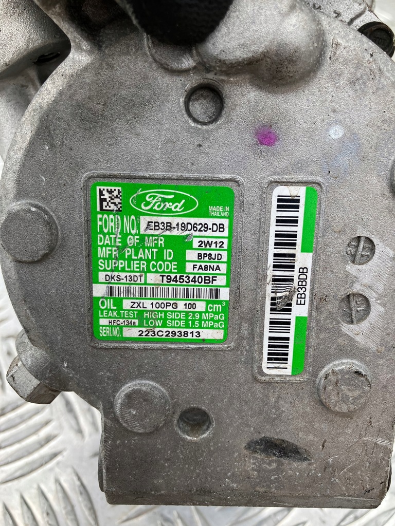 фото №4, Компрессор кондиционера ford ranger 15- 3.2 tdci