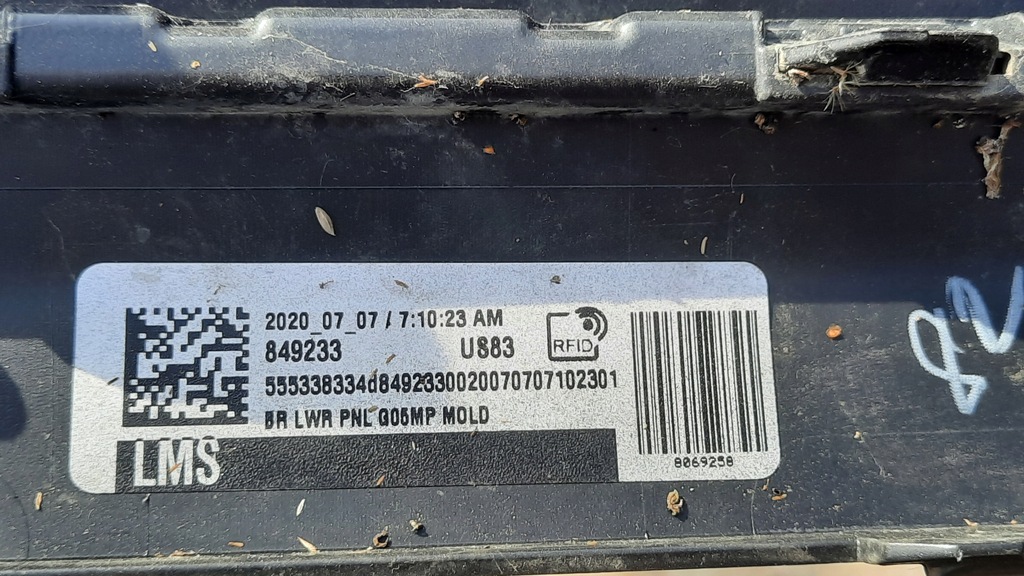 фото №9, Bmw x5 g05 m спойлер дифузор бампер задня