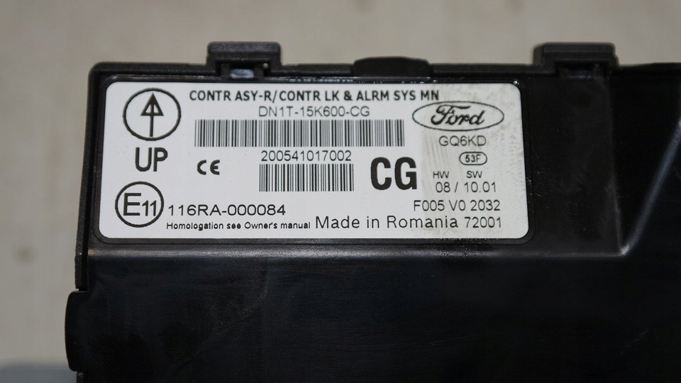 фото №1, Модуль блок керування сигналізація ford fiesta mk vii