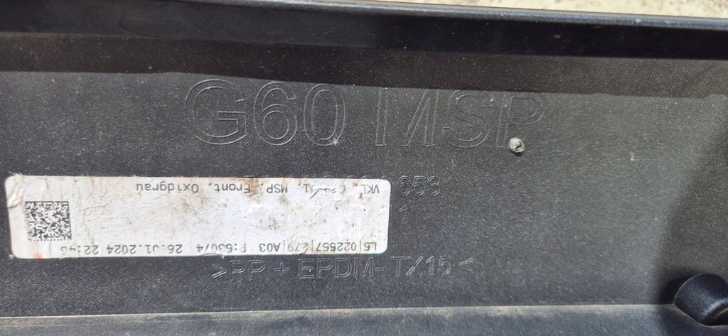 фото №14, Bmw 5 g60 g61 23-25 m-pakiet бампер перед полный org