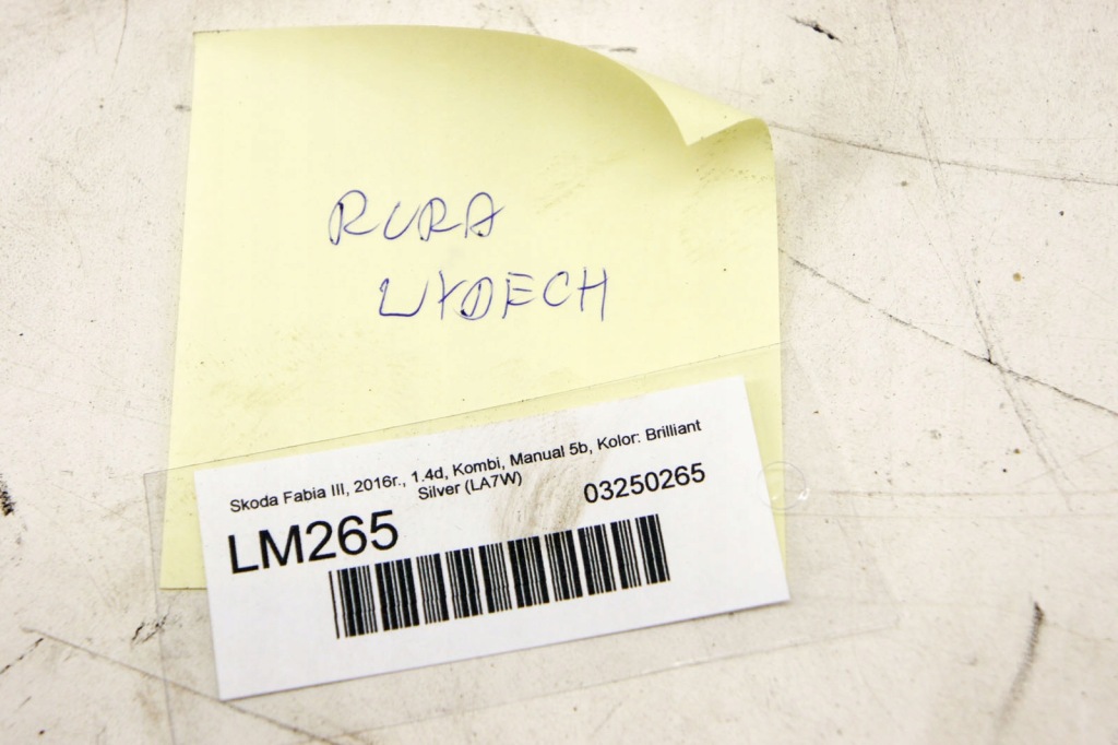 фото №5, Lm265 skoda fabia iii 1.4d труба вихлопна вихлоп