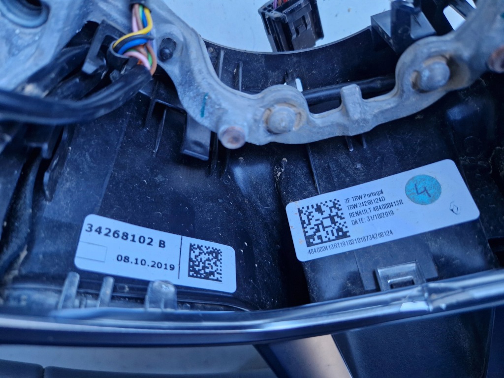 фото №8, Повітропровід шкіра мультифункція renault clio v 5 captur пелюстки перемикання