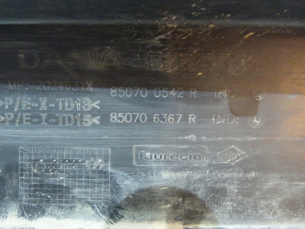 фото №6, Dacia duster ii накладка накладка бампера задня hit