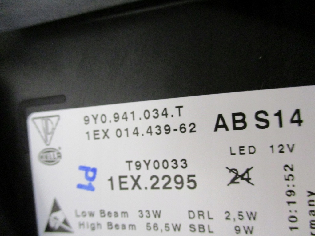 фото №10, Лампа лампи porsche cayenne 9y0 full led 9y0941033t 9y0941034t