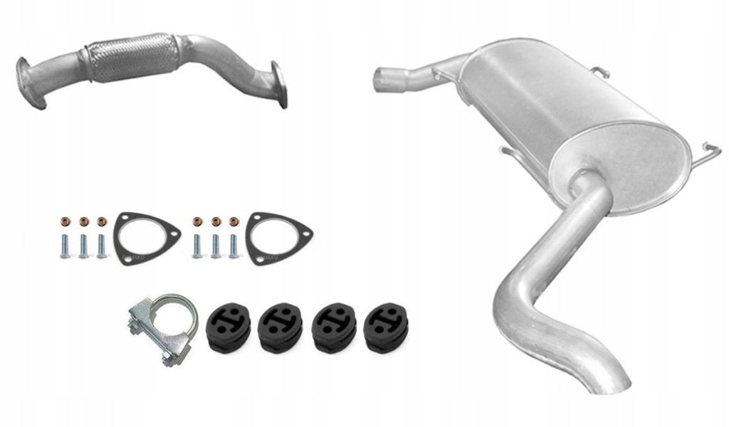 фото №1, Citroen jumper 2.2 hdi od 2006r. труба колекторна + гасник кінцевий