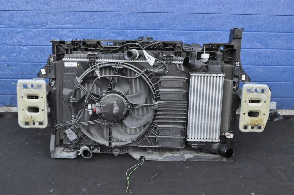 фото №9, Ford puma mk2 1.0 pas передний радиатор l1tb-s16e146-a