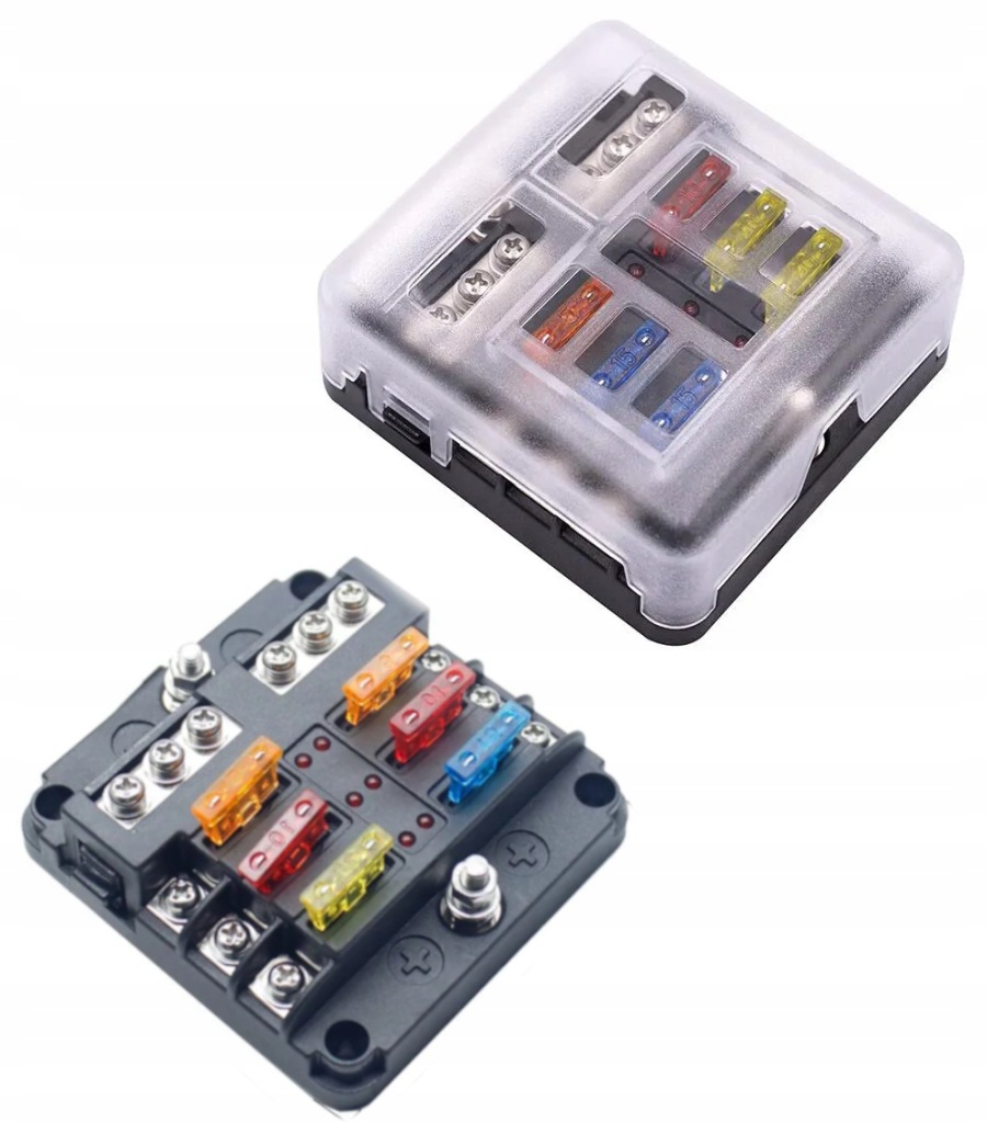 фото №1, Коробка разъём корпус предохранителей 6 половина
