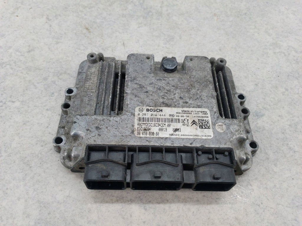 Купить Бортовой компьютер, блок управления citroen nemo 9665691680 0281014444 bosch 1.4 hdi