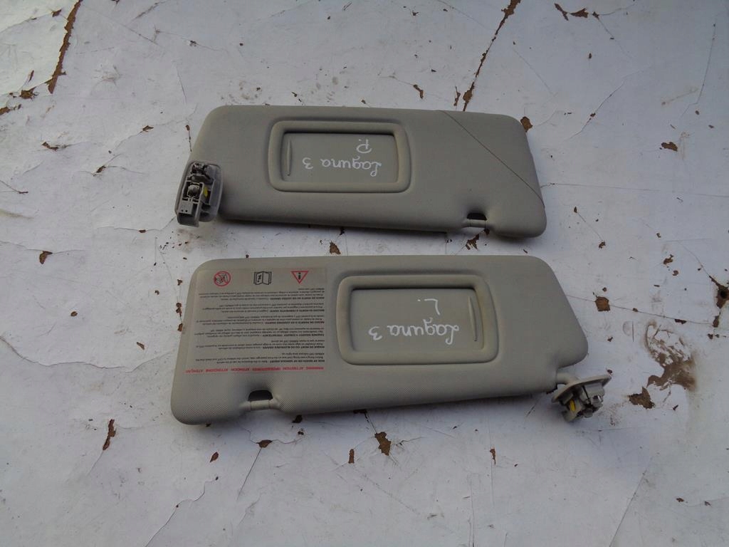 фото №1, Защита солнцезащитная левая renault laguna 3 iii