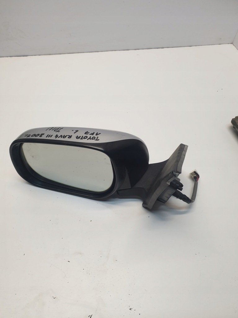 фото №1, Зеркало левая 7 pin toyota rav4 iii 2007 rok код лакокрасочного покрытия 1f7