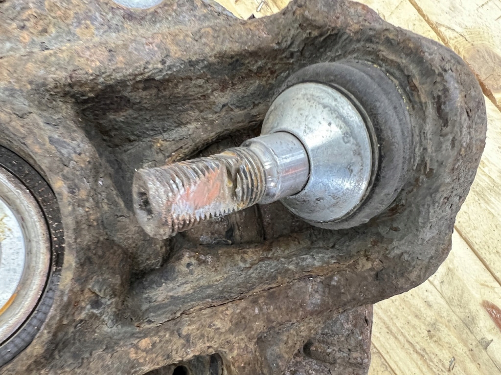 Mercedes ml w164 поворотный кулак левая задний  задняя Оригинал