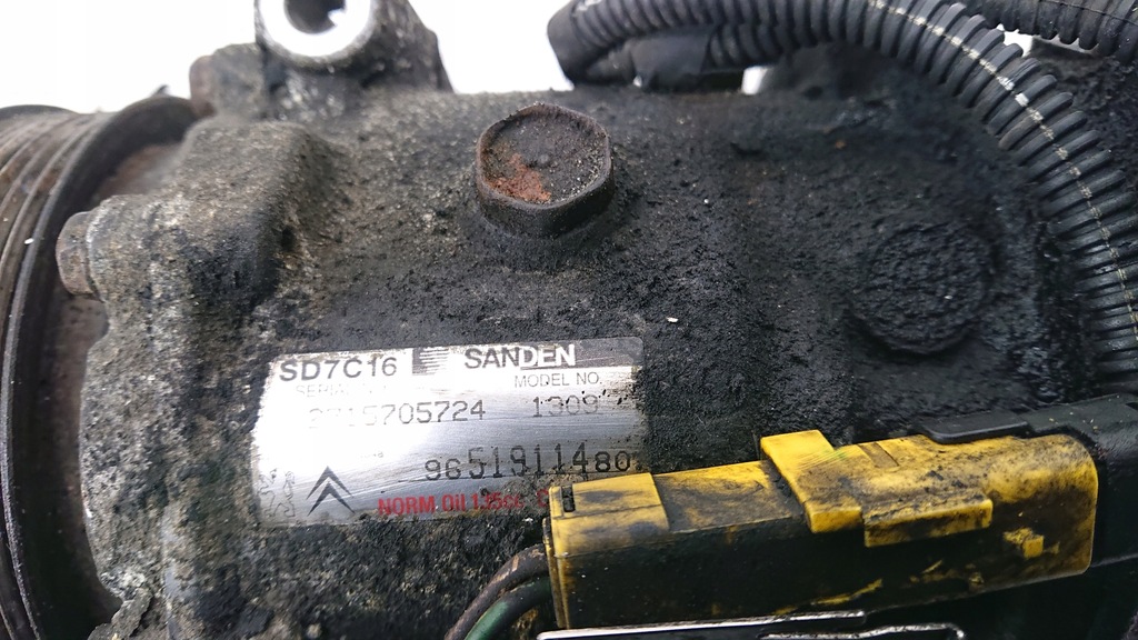 фото №6, Citroen оригинальный номер 9651911480 компрессор кондиционера