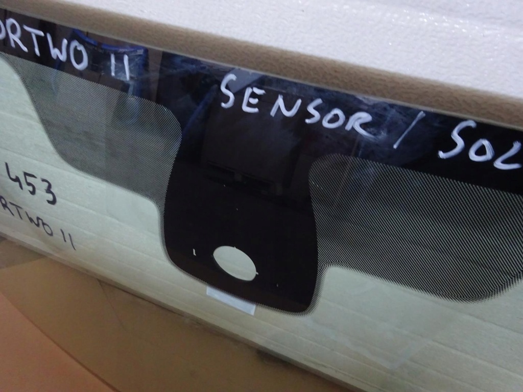 фото №4, Стекло перед smart fortwo ii typ 453 датчик żel 14-